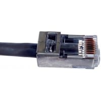 EZ-RJ45 Cat5e/6 Connector, STP, Shielded, Gold Plated, EZ Series PLATINUM TOOLS/NSI INDUSTRIES 105020
