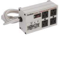 Surge Suppressor, 4, Metal, 12A, 120VAC, 50/60Hz, ISOBAR Series TRIPP LITE ISOBAR4 ULTRA