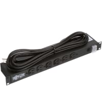 Power Strip, 12, Sheet Metal, 15 A, 120 V, 50/60 Hz, AC Power Cord TRIPP LITE RS-1215