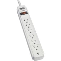 Surge Suppressor, 6 Out, 15A, 6 ft, UL Listed, 15A, 120VAC, Protect It! Series TRIPP LITE TLP606