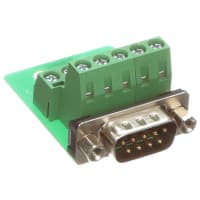 9-Pin D-Sub Socket Terminal Block Connector CLEVER LITTLE BOX 10-Way 