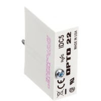 Module, AC Input, 50 mA, 12 to 32 VDC, 25 mA (Max.), 5 VDC, 5 ms, 5 ms, 5 VDC Opto 22 IDC5