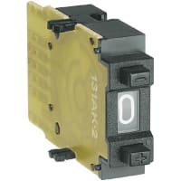 Mounting Plate, 20 VDC/VAC, 0.15 Ohms (Max.), -20 to +80 C, Rear, 2.02 in. TE AMP DPS8131AK