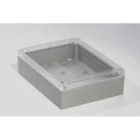 1 piece Box Enclosures 50-12-2A-F-BO Enclosure; ABS ; Bone; 4.6 in.; 2.75 in.; 1 in. UL 94 HB 