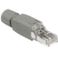 RJ45 Shielded Quickon Connector 8 Positions 26-22 AWG PLUSCON VS Series PHOENIX CONTACT 1656725