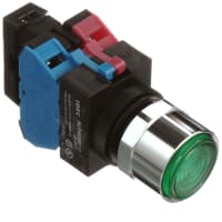 40MM INDUSTRIAL PUSHBUTTON IDEC ABW410-G SWITCH
