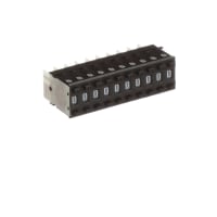 SWITCH THUMBWHEEL SINGLE SECTION BINARY OMRON ELECTRONIC COMPONENTS A7BS-206-1