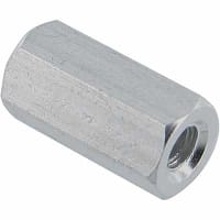 PKG of 10 1/4” Hex Standoff Stainless Steel M-F 1/4” Length 6-32 