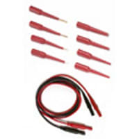 Pomona 6262-02 Extended Fine Pt Tip Adapter Set Red/Black Pack of 2 4 Probes 