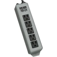 Power Strip,Basic,5 Outlets,Wall/Desk Mnt,Cur-Rtg 15A,6ft. Cord,Vol-Rtg 120VAC WABER 602
