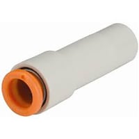 Tubing Fitting,Plug-In Reducer,1/4in,3/8in Tubing OD,Brass,Series KQ2 SMC CORPORATION KQ2R07-11A