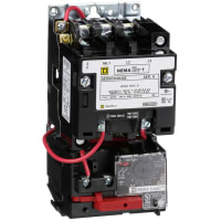 Starter,Non-Reversing,600VAC,27A,NEMA, 3P, 120VAC, 7.5HP@200/230VAC, 10HP@460VAC Square D 8536SCO3V02H30S