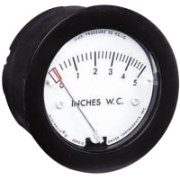 Dwyer Magnehelic Pressure Gauge Model 2005 0-5inches 15psi for sale online 