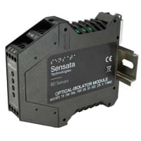 Optical Isolator, Dual Channel, 5VDC, 1 MHz, DIN Rail, LED Indicator, EM Series Sensata - BEI Sensors 60001-003