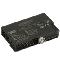 PLC I/O Module SIMATIC ET 200S 4 x I/O, 0.5 A 24 V dc, 81 x 15 x 52 mm Siemens 6ES7132-4BD02-0AA0