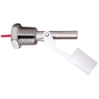 Switch, Level, Selectable, Poly, Horiz., SPST, 1/2 NPT Male, 22AWG, 24" Leads GEMS SENSORS, INC. 131100