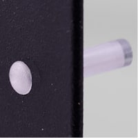 Light Pipe,Rigid,Panel Mnt (Front),3mm Round Lens,Low Profile Round Face,.500in. Bivar, Inc. PLP2-500