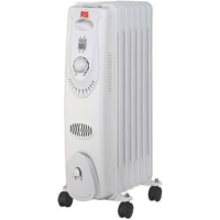 1.5kW Oil Filled Radiator Floor Mounted Type G - British 3-pin RS Pro by Allied 7126061