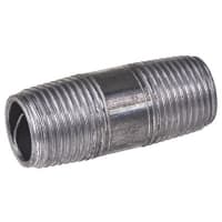 Iron Fitting Barrel Nipple 1/2 in BSPT Male (Conn 1) 1/2 in BSPT Male (Conn 2) RS PRO 2578331