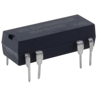 5/6 VDC 0.5 AMP DPST-NO NTE Electronics R57-2D.5-5/6D General Purpose Dual in Line Package DC Reed Relay with Internal Clamping Diode 