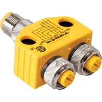 4 PIN U-73264 TURCK VB2P3-FSM 4.4/2FKM 4 1 X Male M12 2 X Female Molded Connector Splitter 4 PIN U-73264 TURCK VB2P3-FSM 4.4/2FKM 4 1 X Male M12 2 X Female Molded Connector Splitter