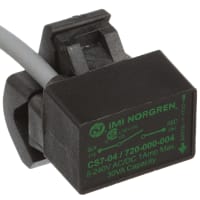 Industrial Magnet Switch DPST 3A 18/4 cable IP67-2FT Cord 