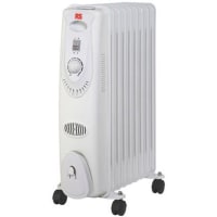 2kW Oil Filled Radiator Floor Mounted Type C - European Plug RS Pro by Allied 7126086