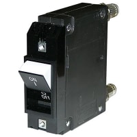 Airpax R21-2-10.0A-B102IV-V Rocker Switch with Built in Neon Lamp 