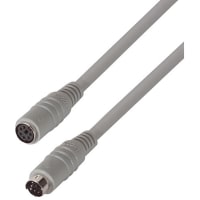 Pack of 2 DR08AR128 SL357 Sensor Cables/Actuator Cables M12M IntThrs to M12F 24AWG 08POL, Pack of 2 DR08AR128 SL357 Sensor Cables/Actuator Cables M12M IntThrs to M12F 24AWG 08POL,