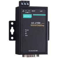Arm-based wireless-enabled palm-sized industrial computer with 600MHz CPU,1 ser MOXA UC-2101-LX
