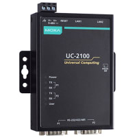 Arm-Based Compact Industrial PC, 2 Serial Port 2 LAN Port, 1 GHz, UC-2100 Series MOXA UC-2112-T-LX