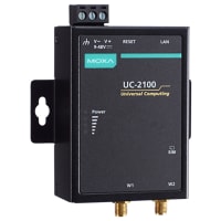 Arm-based wireless-enabled palm-sized industrial computer with 600MHz CPU,1 LAN MOXA UC-2104-LX