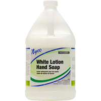 White Lotion Hand Soap, pH Balanced, High Foaming, Fresh Apple Scent, 1 gallon Nyco NL391-G4