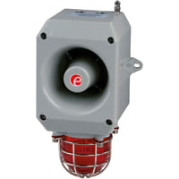 D2xC1X10 115V ac Grey/Red - Combined Alarm Horn & Xenon Strobe E2S D2XC1X10AC115BB1A1G/R