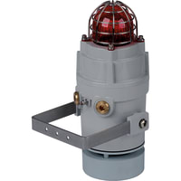 D1xC1X05R 24Vdc Grey/Red - Combined Alarm Horn & Xenon Strobe E2S D1XC1X05RDC024CB1A1G/R