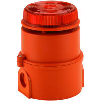 IS-minialert Combined Alarm Horn & LED - Red/Red E2S IS-MC1-R/R