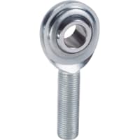 Rod end, 2-pc carbon, Male Right Hand Thread 1/4-1/4, CM Series QA1 CMR4