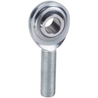 ROD END (C) 2-PC CARBON, M-L 3/8-3/8 ZERK QA1 CML6Z