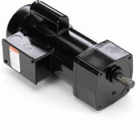 AC Gearmotor,1/3 HP...1725 RPM.42Y.TEFC.115/230V AC.1 PH.60 HZ.CONT...40 C..SPE Leeson 096051.00