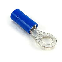 1000×Blue Ring Terminal Connector For 16-14 AWG Guage Insulated  #8 Stud 4.3mm 