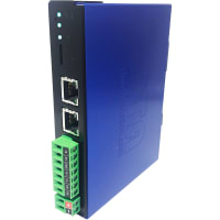 Connects up to five Allen-Bradley PLCs with up to five S7 PLCs RTA 460ETCSC-N2E-D