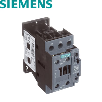 Siemens 3rt20261ak60 Sirius 3rt 3 Pole Contactor 25 A 11 Kw