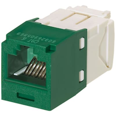 Panduit - CJ688TGGR - Category 6, RJ45, 8-position, 8-wire Universal ...