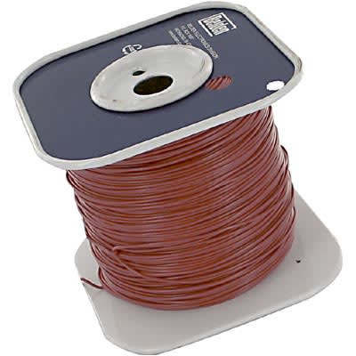 Belden - 8530 0021000 - Hook-Up Wire, 22 AWG, Solid, TC, Red PVC Ins ...