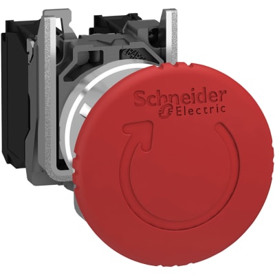 New Schneider ZB4BS844 Emergency Stop Pushbutton Scram Button Harmony Switch 1PC 