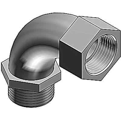 T&B Fittings By ABB - 460-TB - Bushed Elbow, 1/2". 90 Deg, Malleable ...