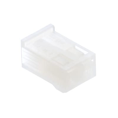 On the head of See through hook Molex Incorporated - 10-01-3026 - 2 position Crimp Housing mates with 5279  5280 5281 5282 use with 5194 5225 - Allied Electronics & Automation, part  of RS Group