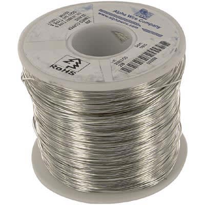 Alpha Wire - 298 SV001 - Hook-Up Wire, Bus Bar, 22 AWG, 0.025 in., 640 ...