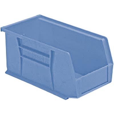 Akro-Mils - 30230 BLUE - Storage Bin; Polypropylene; Blue; 10-7/8 in. L ...