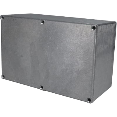 BUD Industries CU-347 Aluminum Econobox Metal Enclosures Lightweight Abrasion Resistant Electric Box for Electrical Applications BUD Industries CU-347 Aluminum Econobox Metal Enclosures Lightweight Abrasion Resistant Electric Box for Electrical Applications